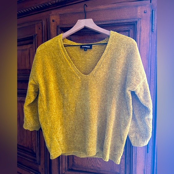 Express V-Neck Sweater - Picture 1 of 3